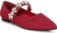 Rag & Co Flavia Water Repellent Pointed Toe Flat