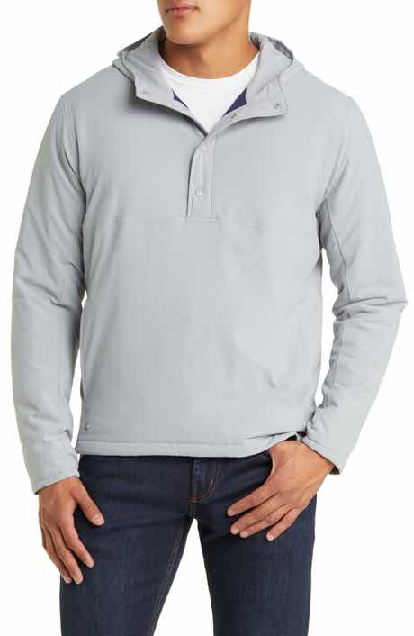 Peter Millar Approach Half Placket Hooded Pullover Jacket