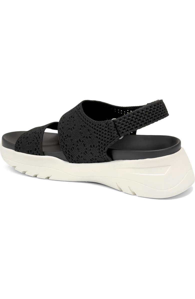 Aerosoles Helsea Mesh Slingback Sandal, Alternate, color, Black Lace Knit