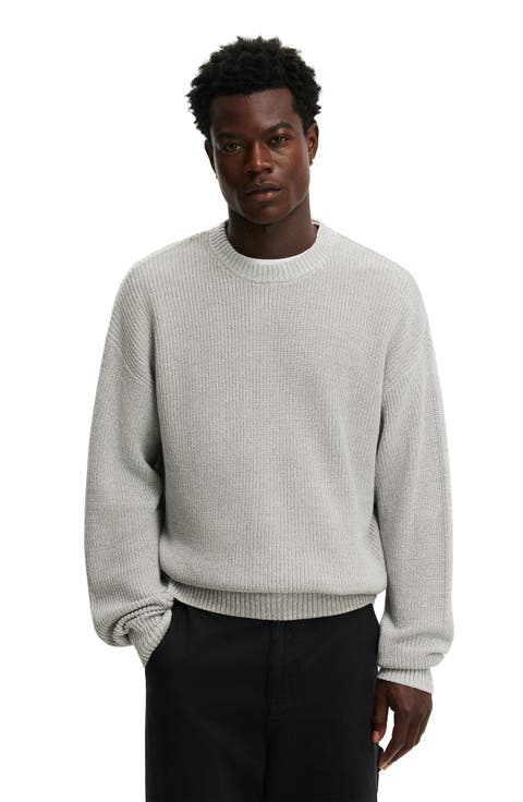 Men's Box Fit Crew Knit