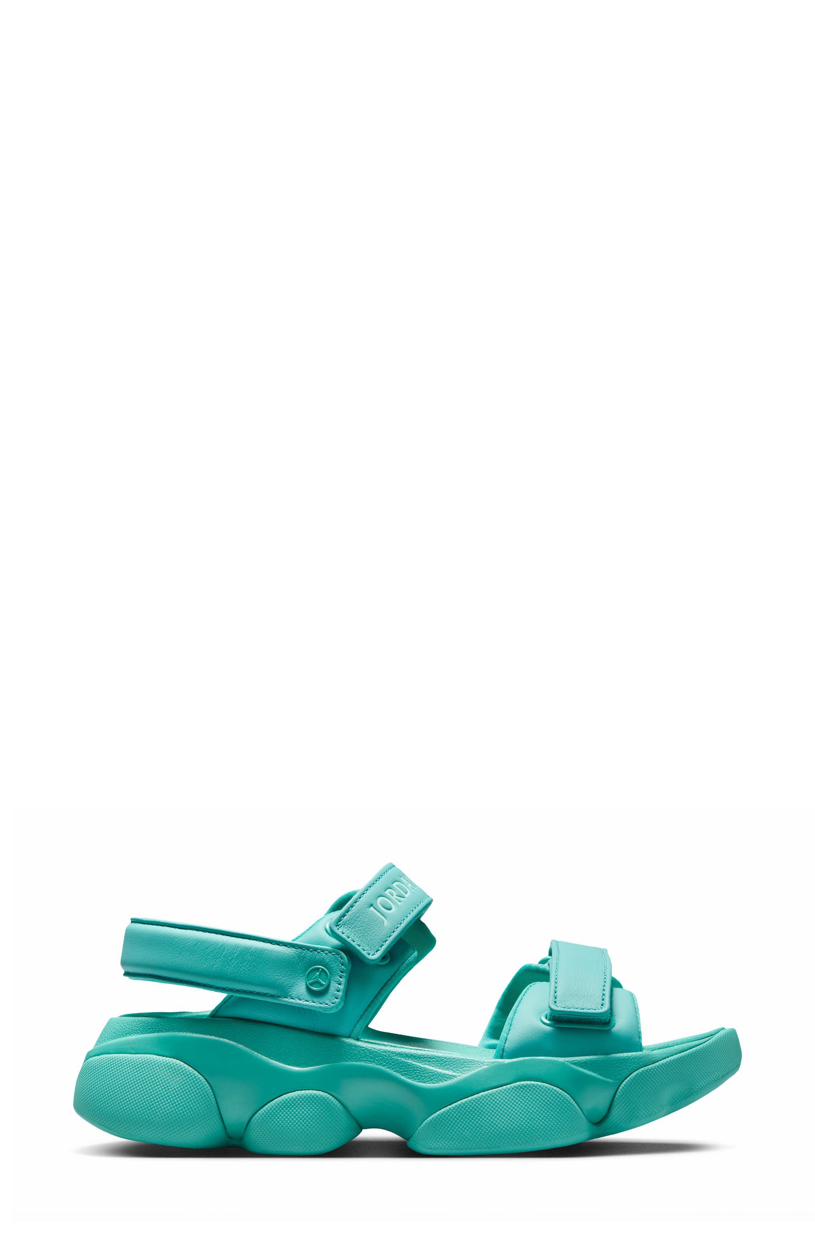 Deja Sandal, Alternate, color, WASHED TEAL/ IGLOO