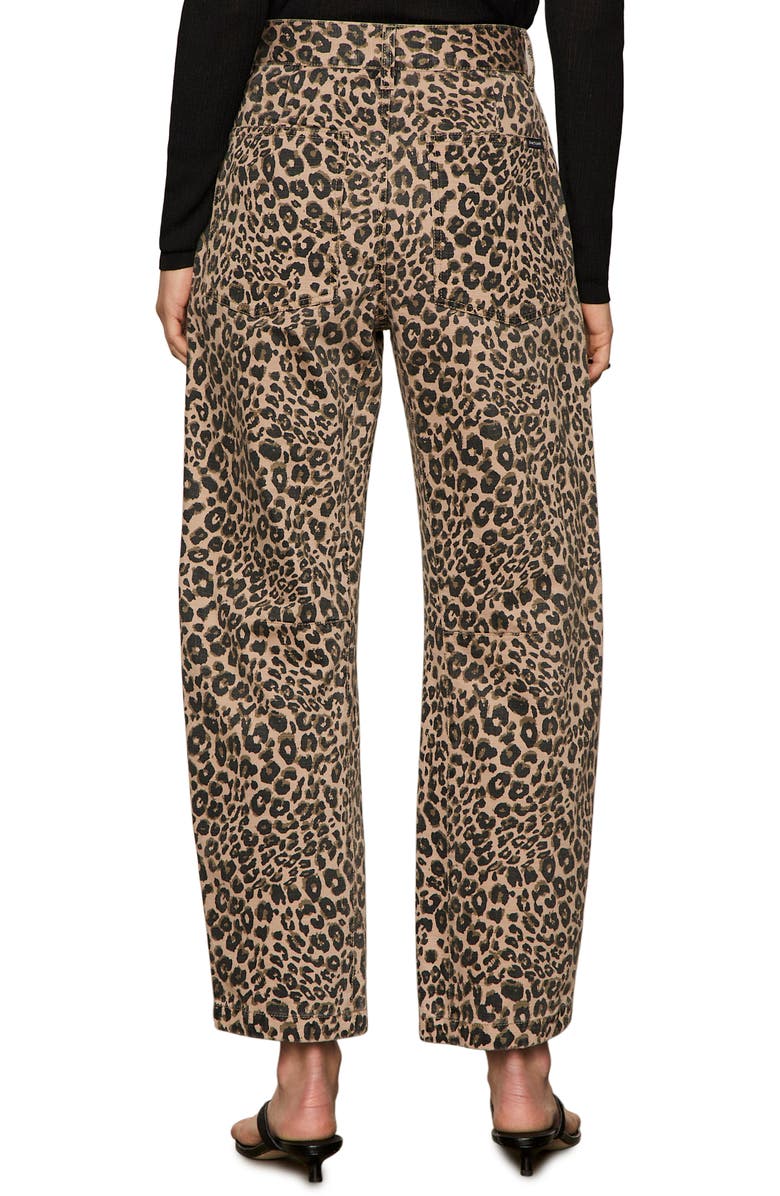 Sanctuary Boyfriend High Waist Ankle Utility Pants, Alternate, color, French Kitty