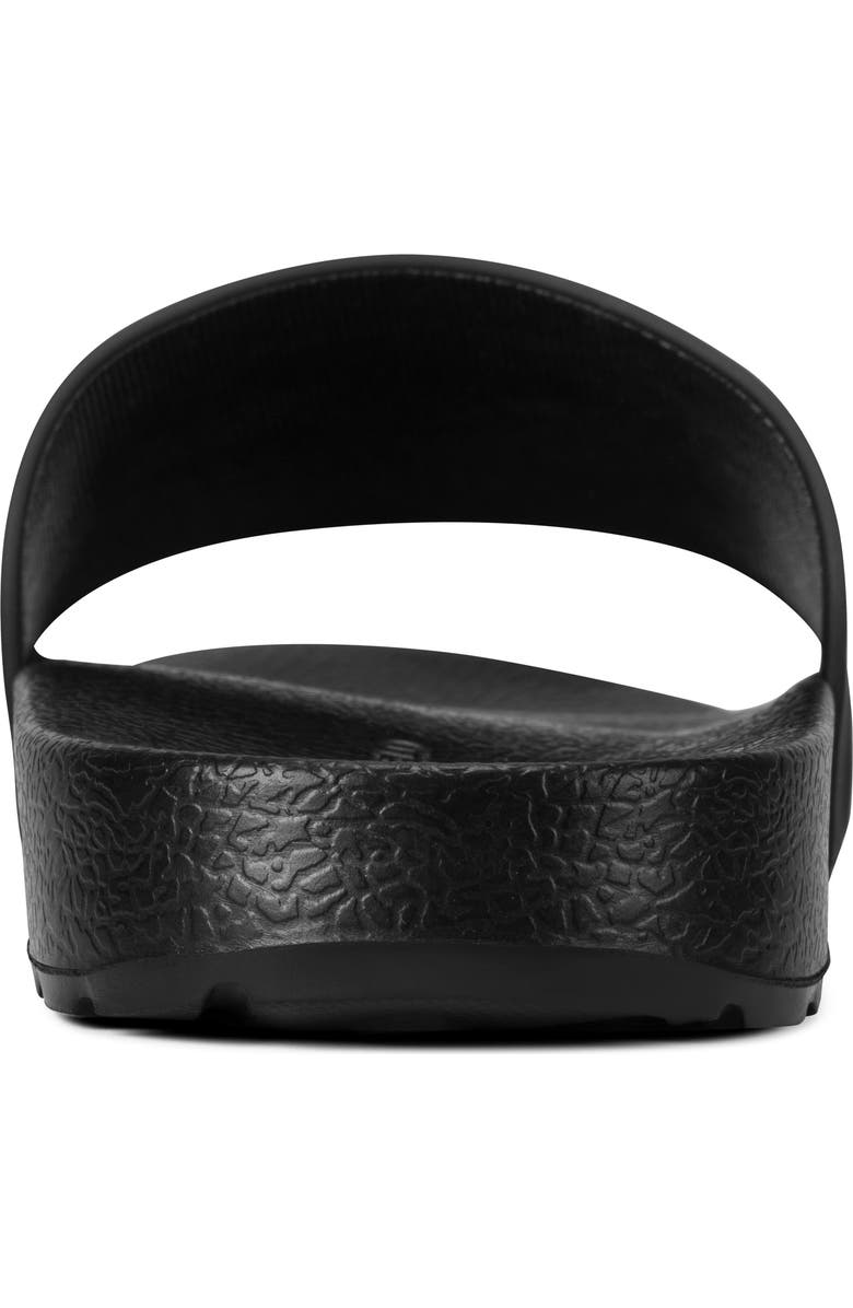 KARL LAGERFELD PARIS Perrin Slide Sandal, Alternate, color, Black