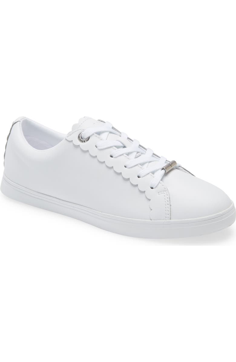 Ted Baker London Feeki Leather Lace-Up Sneaker, Main, color,