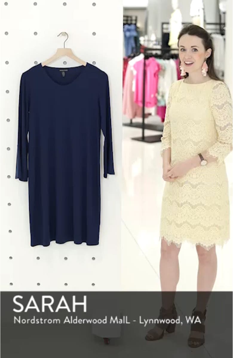 Knit Shift Dress, sales video thumbnail