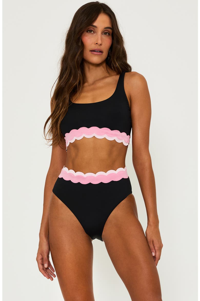 Harriet High Waist Bikini Bottoms, Alternate, color, SWEET BERR