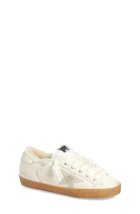Super-Star Genuine Shearling Lined Low Top Sneaker (Women)