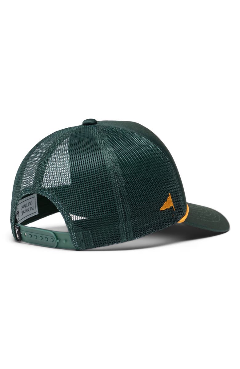 Herschel Supply Co. Marina Mesh Yachting Snapback Cap, Alternate, color, Dark Green