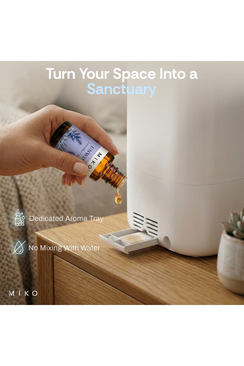 Myst 4.5L Cool Mist Humidifier with Remote Control, Alternate, color, White