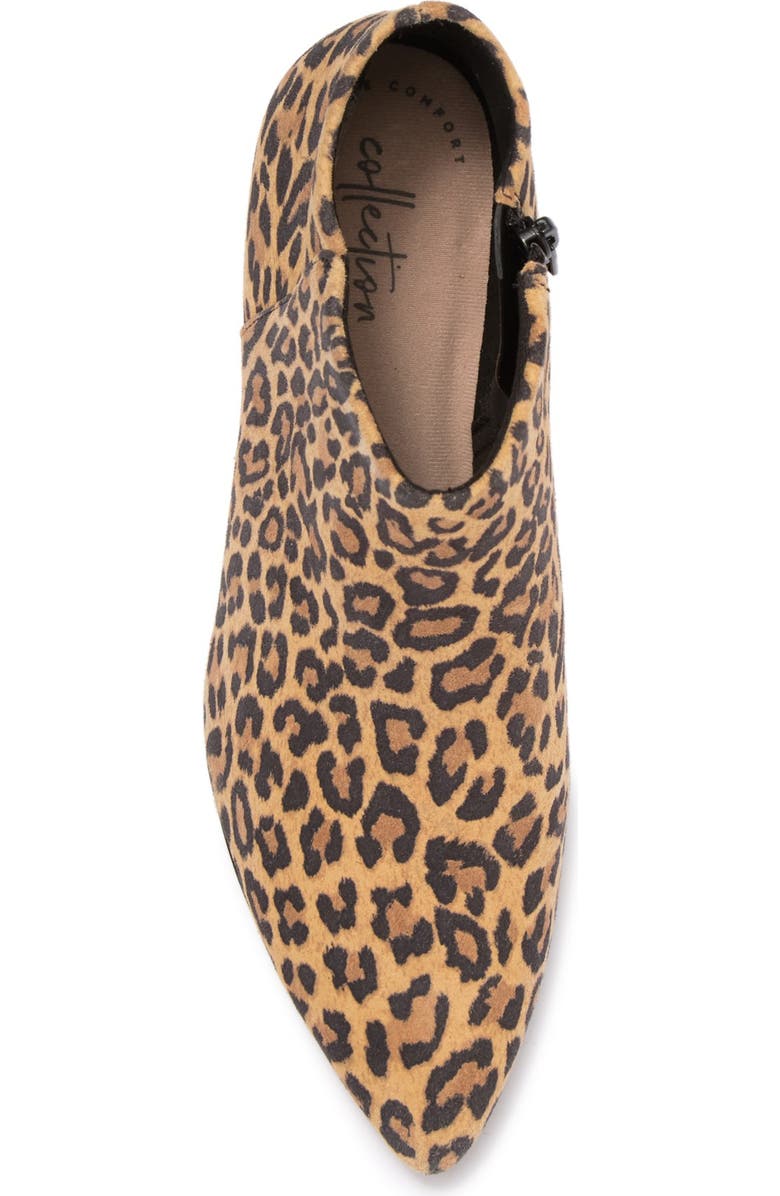Clarks<sup>®</sup> Linvale Sea Leopard Print Bootie, Alternate, color,