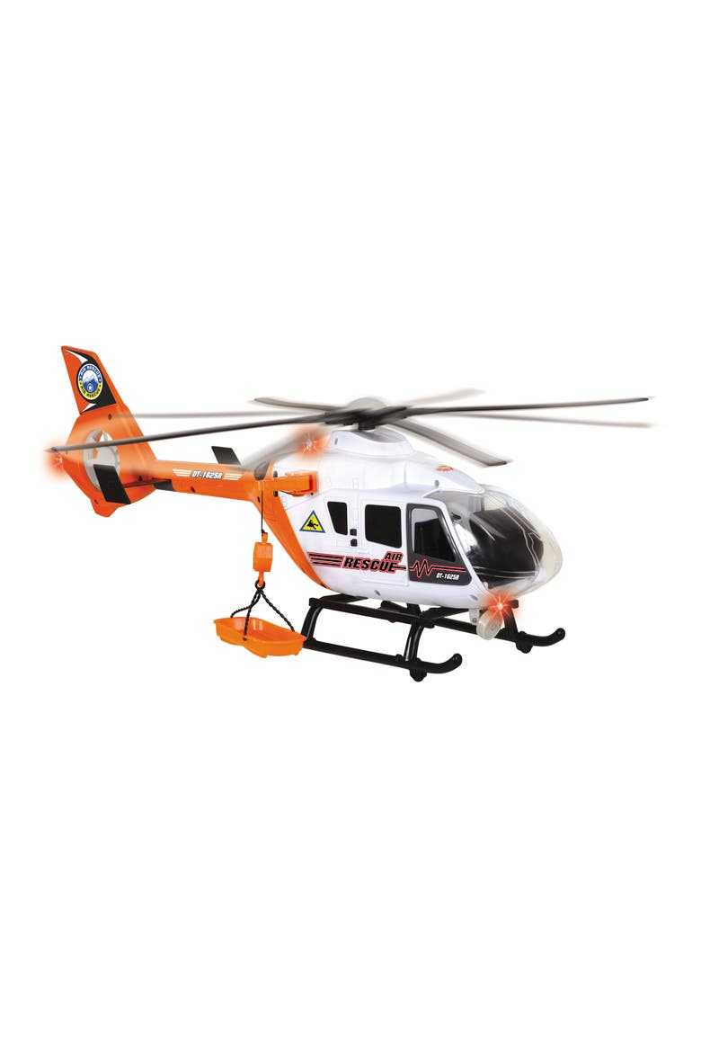 OS Rescue Helicopter Light & Sound Toy Vehicle, Ages 3+, Alternate, color, Multicolored