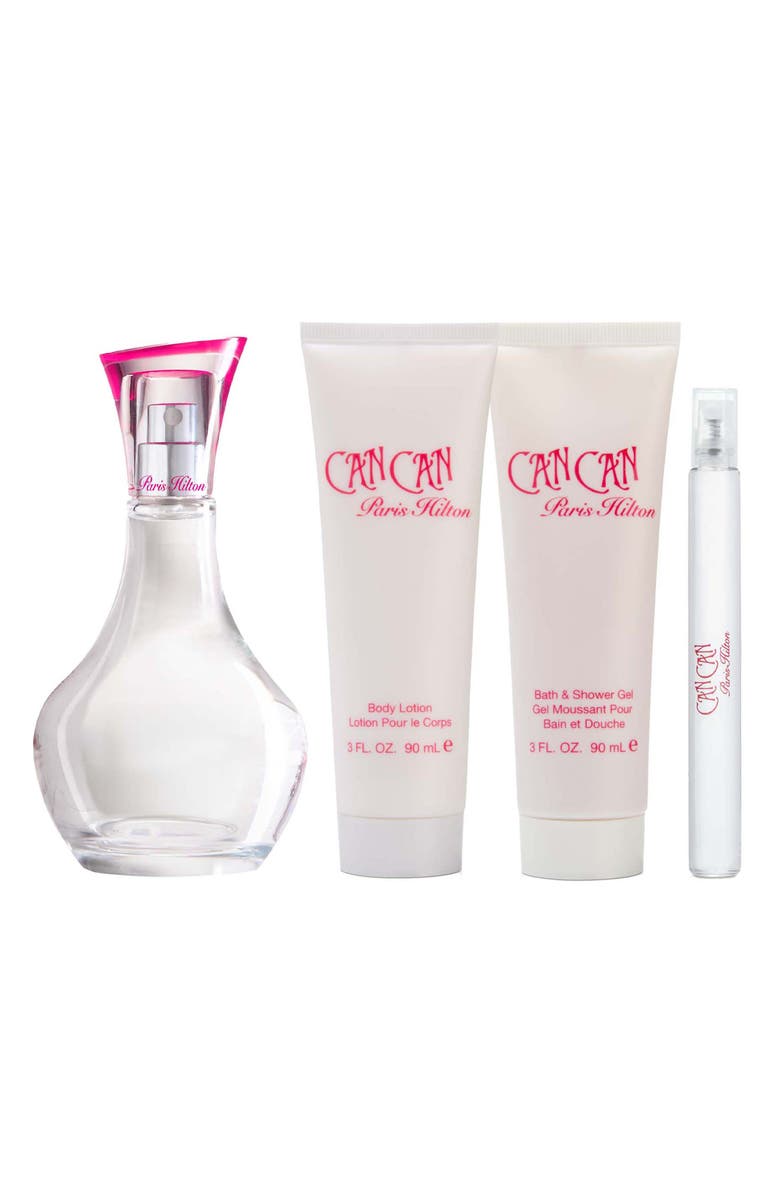 PARIS HILTON Can Can Eau de Parfum 4-Piece Set, Main, color,