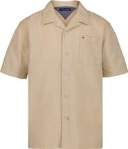 Tommy Hilfiger Kids' Waffle Camp Shirt