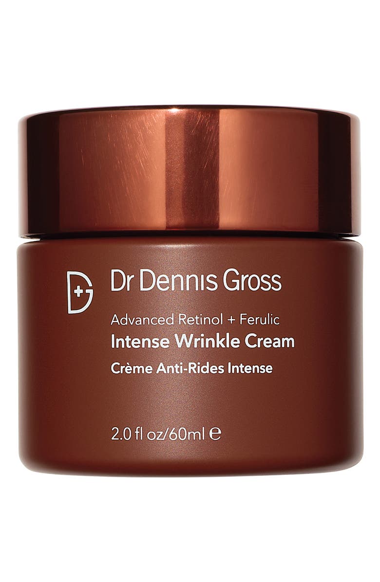 Dr. Dennis Gross Skincare Advanced Retinol + Ferulic Intense Wrinkle Cream, Main, color, 