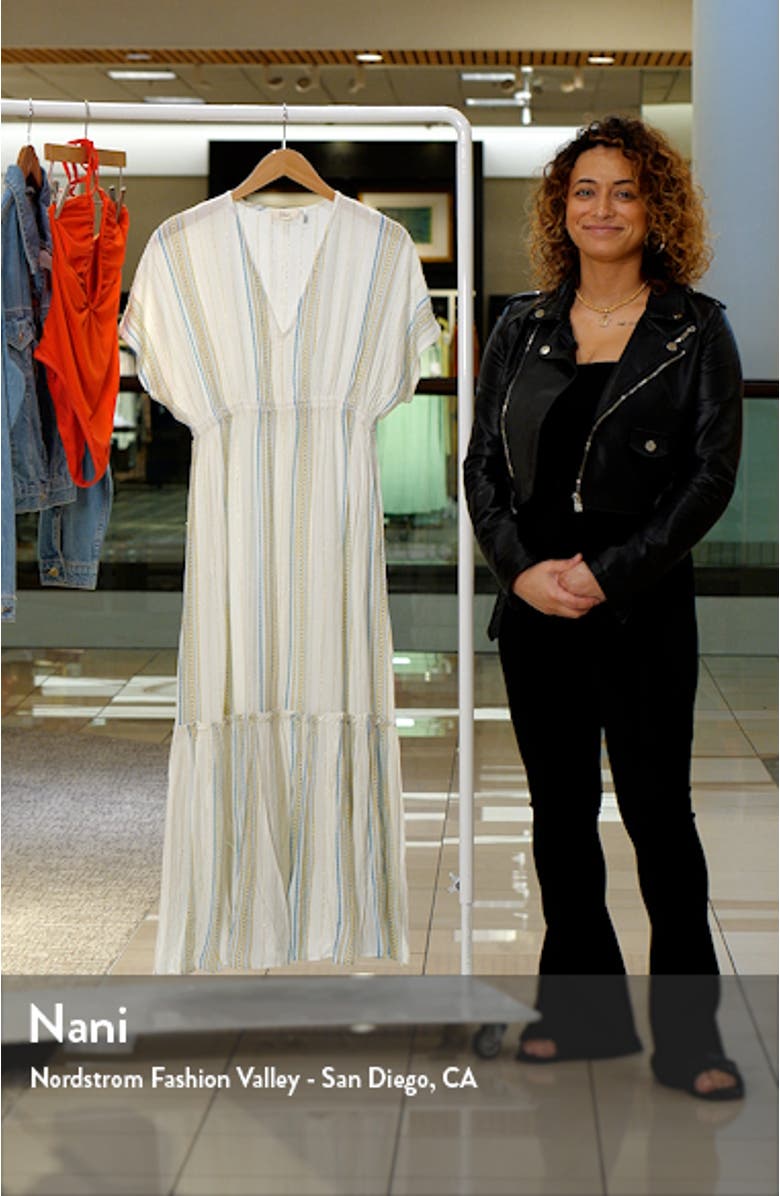 Ruffle Cover-Up Maxi Dress, sales video thumbnail