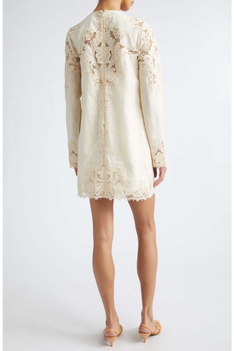 lace shift mini dress Kelly