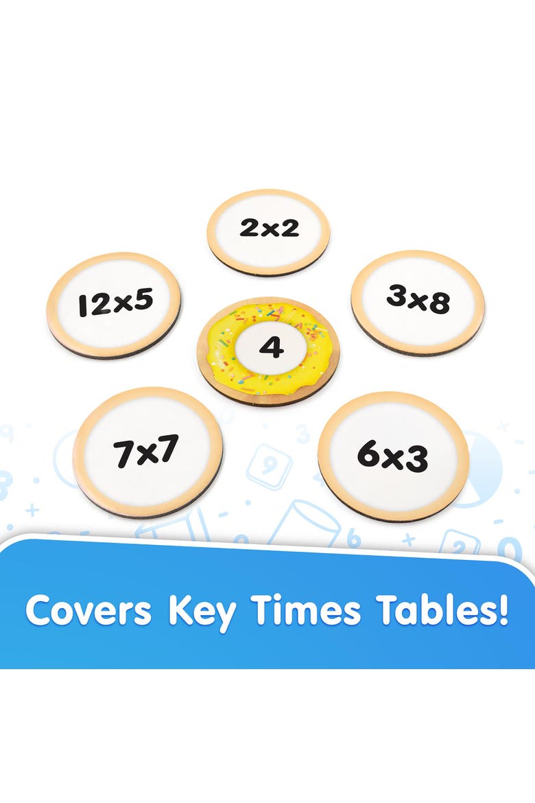Multiplication Snacks Math Game, Alternate, color, Multicolored