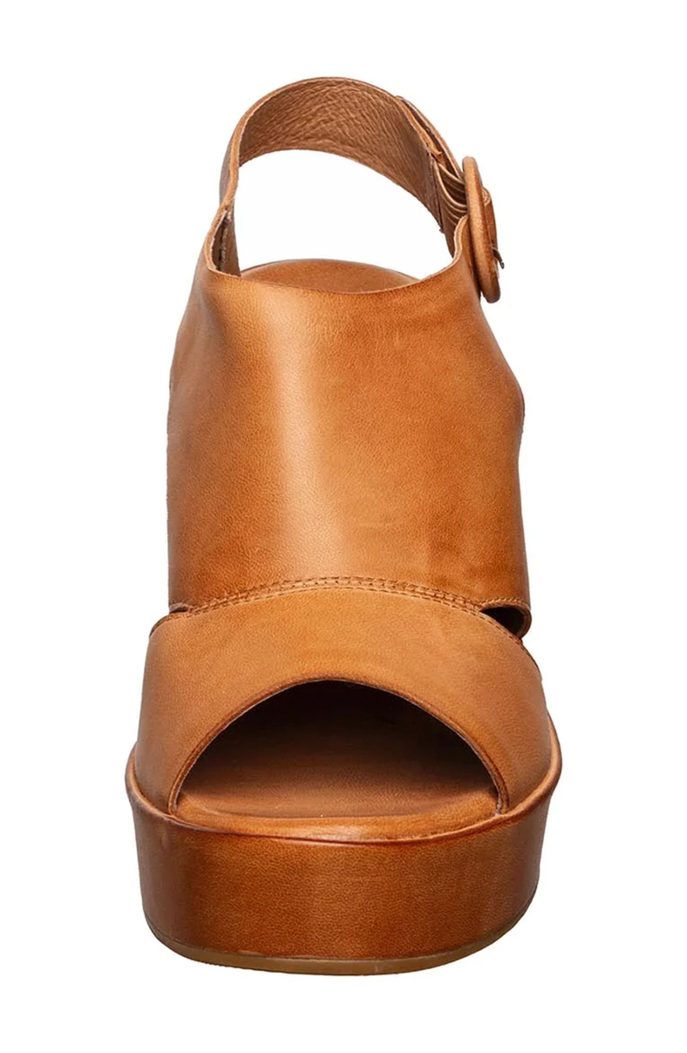 ANTELOPE Ramira Platform Wedge Sandal, Alternate, color, Taupe