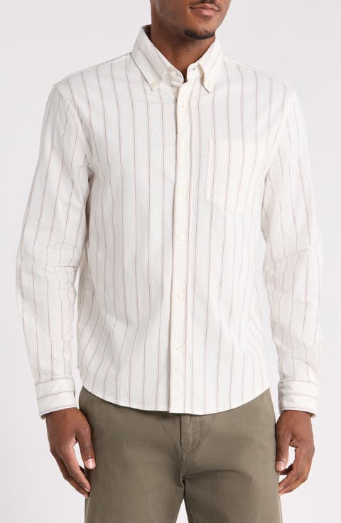 Stripe Button-Down Shirt
