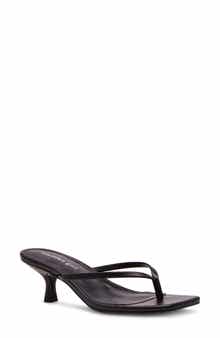Madden Girl <p>Charlenne Kitten Heel Thong Sandal (Women)</p>