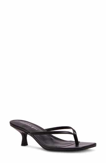 Madden Girl <p>Charlenne Kitten Heel Thong Sandal (Women)</p>
