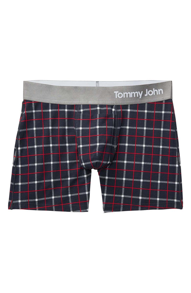 Tommy John 4-Inch Cool Cotton Boxer Briefs, Alternate, color, 