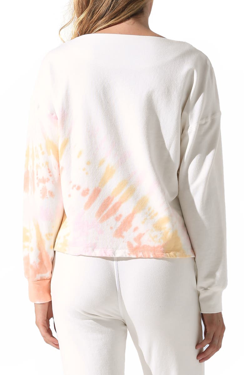 Electric & Rose Tahoe Tie Dye Pullover, Alternate, color, 