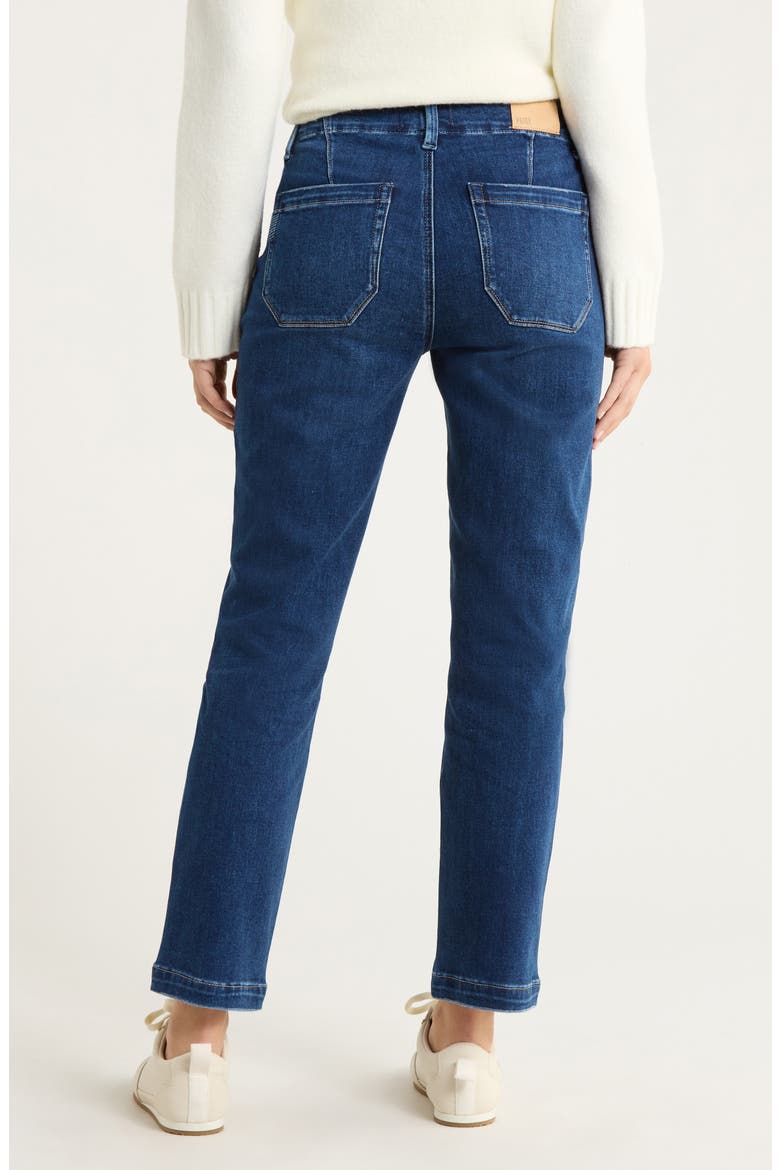 Mayslie Ankle Straight Leg Jeans, Alternate, color, DRESDEN