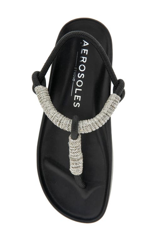 AEROSOLES AEROSOLES LEVE FLATFORM T-STRAP SANDAL 