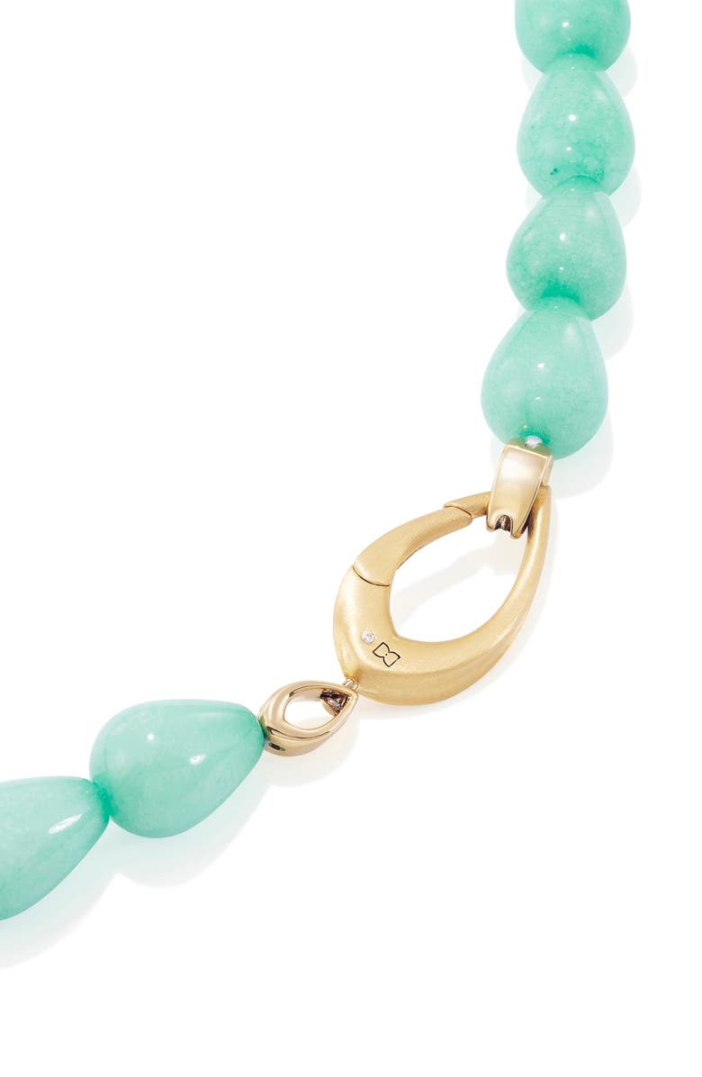 Dean Davidson Samui Beaded Necklace, Alternate, color, Banyan Green