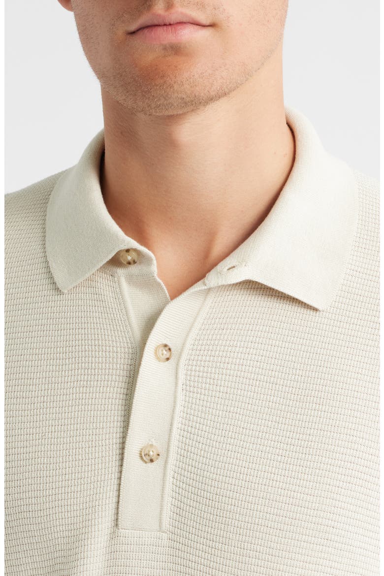 Iannotti Cotton Blend Polo, Alternate, color, OPEN WHITE