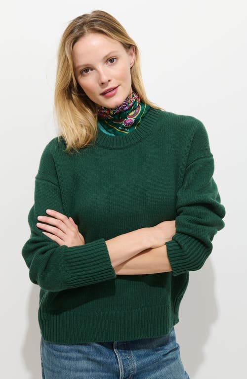 Alex Mill Nottinghill Merino Wool Blend Sweater In Green