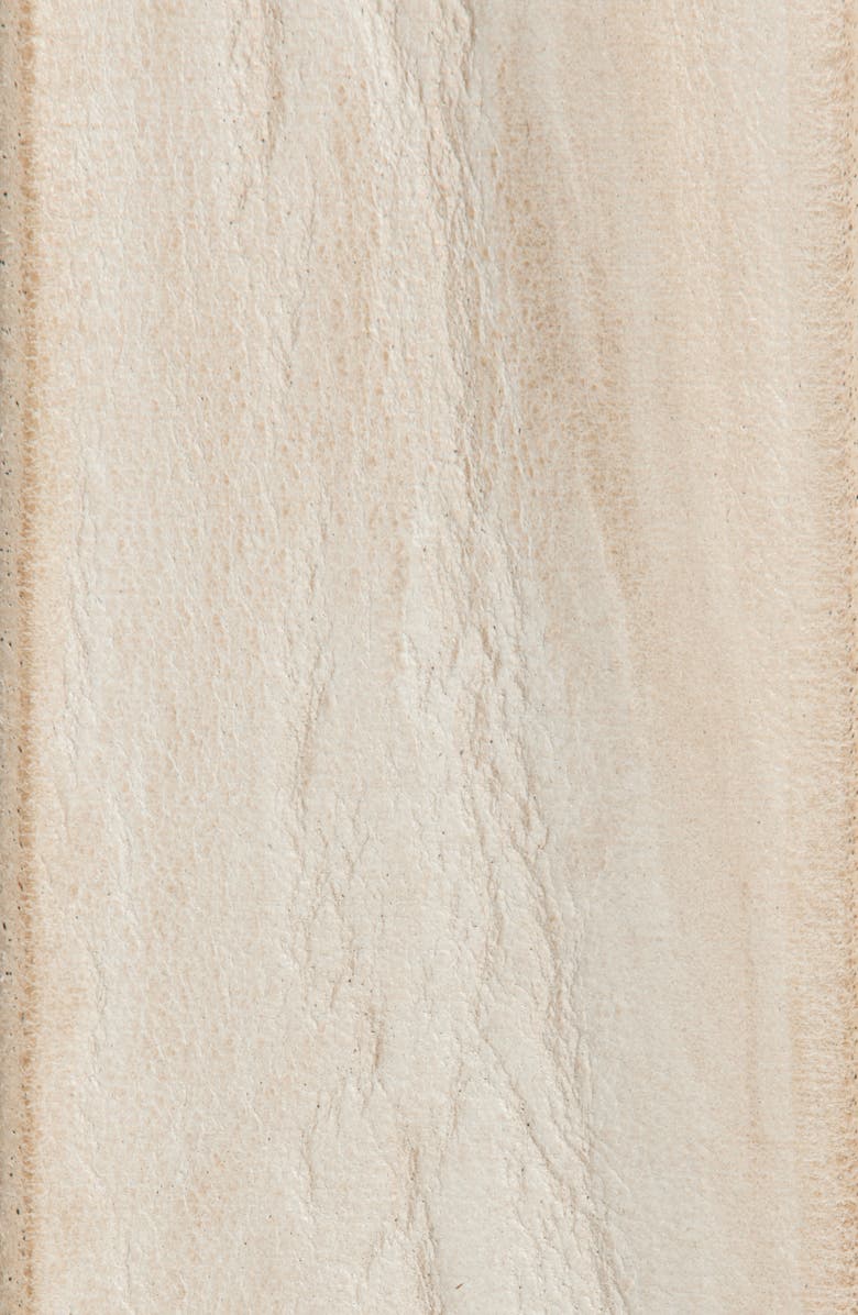 OUR LEGACY Leather Belt, Alternate, color, Chalky White Leather