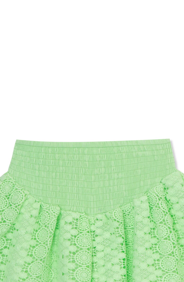 Peek Aren't You Curious Kids' Embroidered Gauze Lace Top & Shorts Set, Alternate, color, 