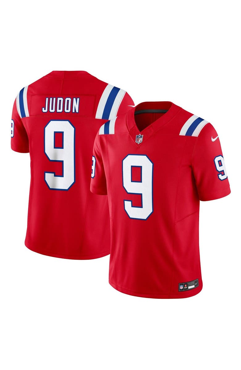 Nike Men's Nike Matthew Judon Red New England Patriots Vapor F.U.S.E. Limited Jersey, Main, color, 