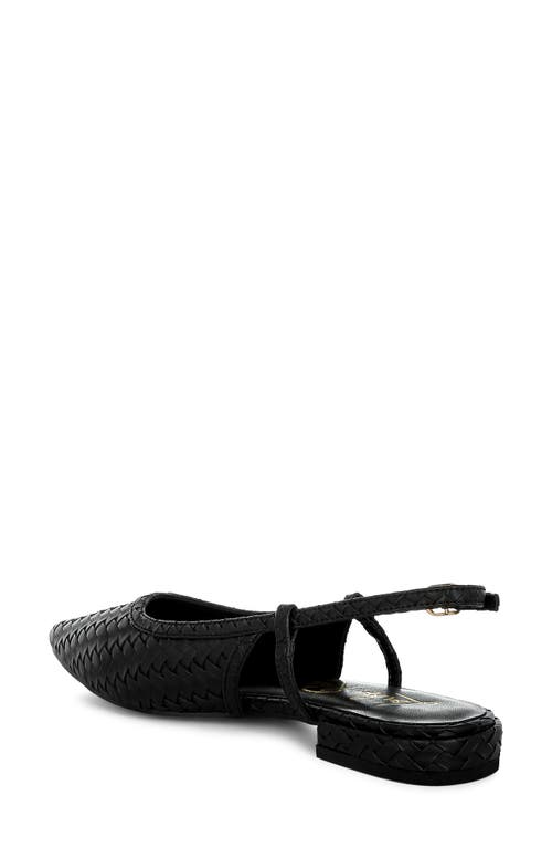 London Rag Kurina Pointed Toe Flat In Black