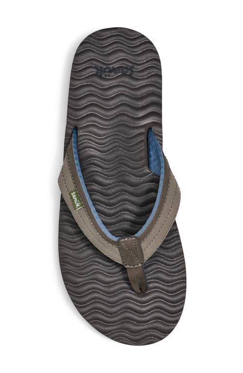 Sanuk Ziggy Plush Flip Flop In Multi