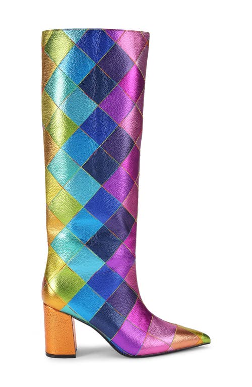 Kurt Geiger London Regent Knee High Boot In Multi