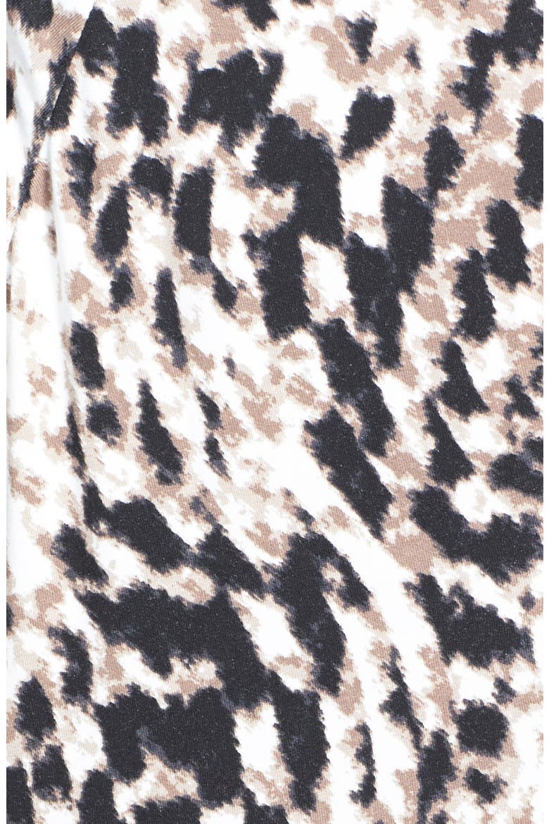 'Freya' Body-Con Maternity Dress, Alternate, color, ANIMAL CURVE