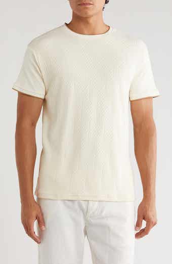 Tシャツ・カットソー Men's Relaxed Fit Flower Applique Logo Short Sl DENIM AND FLOWER Relaxed Fit Textured T-Shirt | Nordstromrack