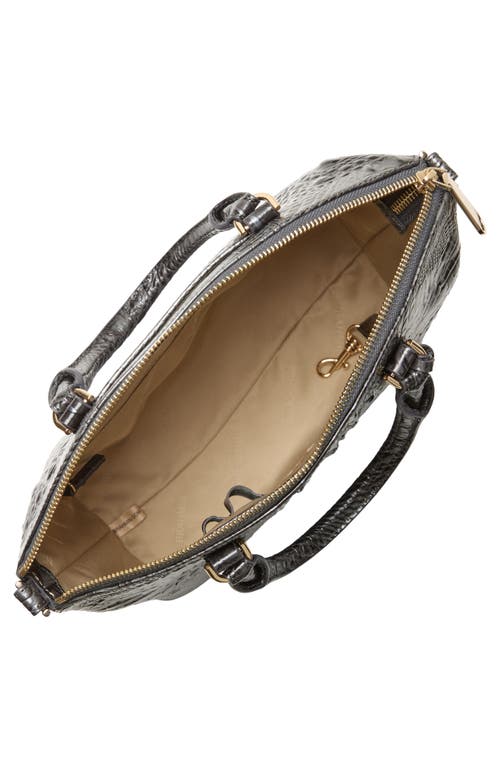 Brahmin Duxbury Croc Embossed Leather Satchel