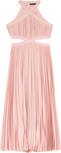 maje Pleated maxi dress | Nordstrom