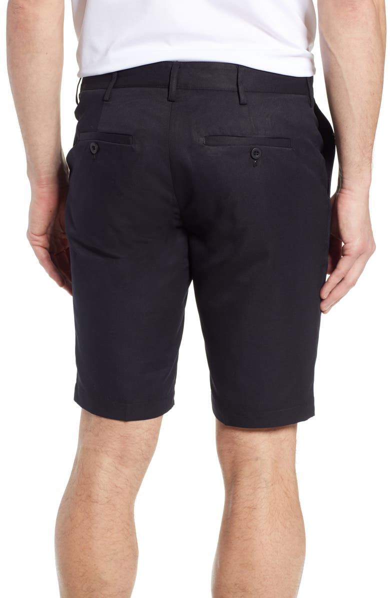 Bugatchi Flat Front Shorts, Alternate, color, 