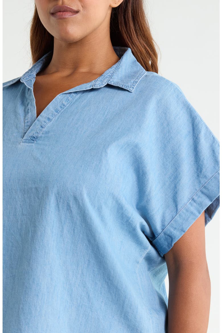Cinthia Cotton Top, Alternate, color, MEDIUM WASH