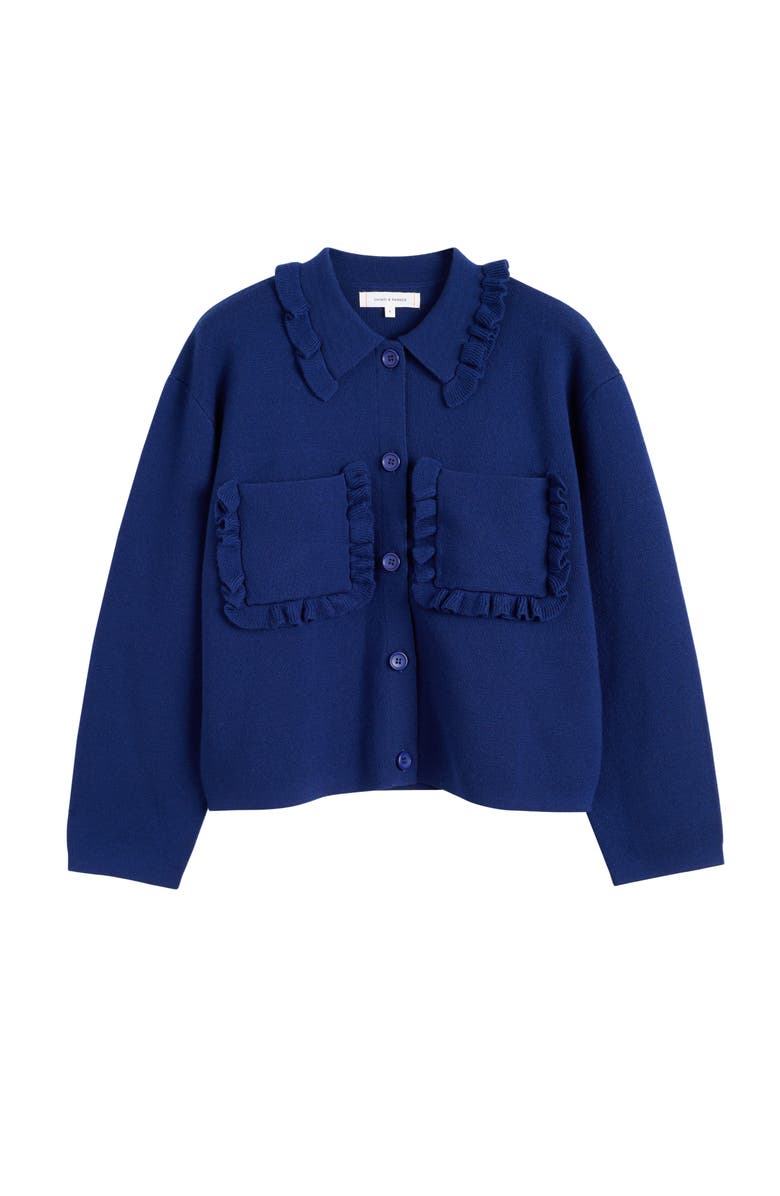 Chinti & Parker The Sea Breeze Merino Wool Jacket, Alternate, color, 