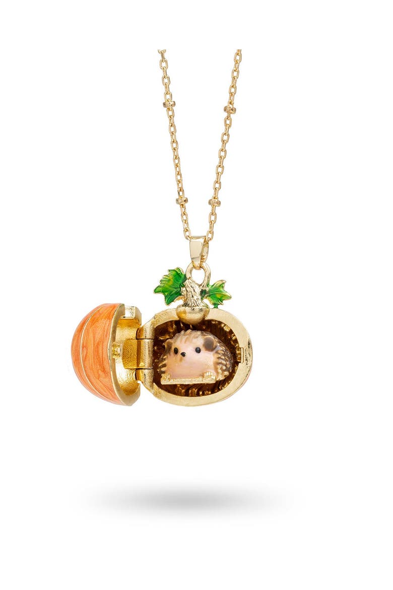 Bill Skinner Studio Hedgehog & Pumpkin Locket (Women) | Nordstrom