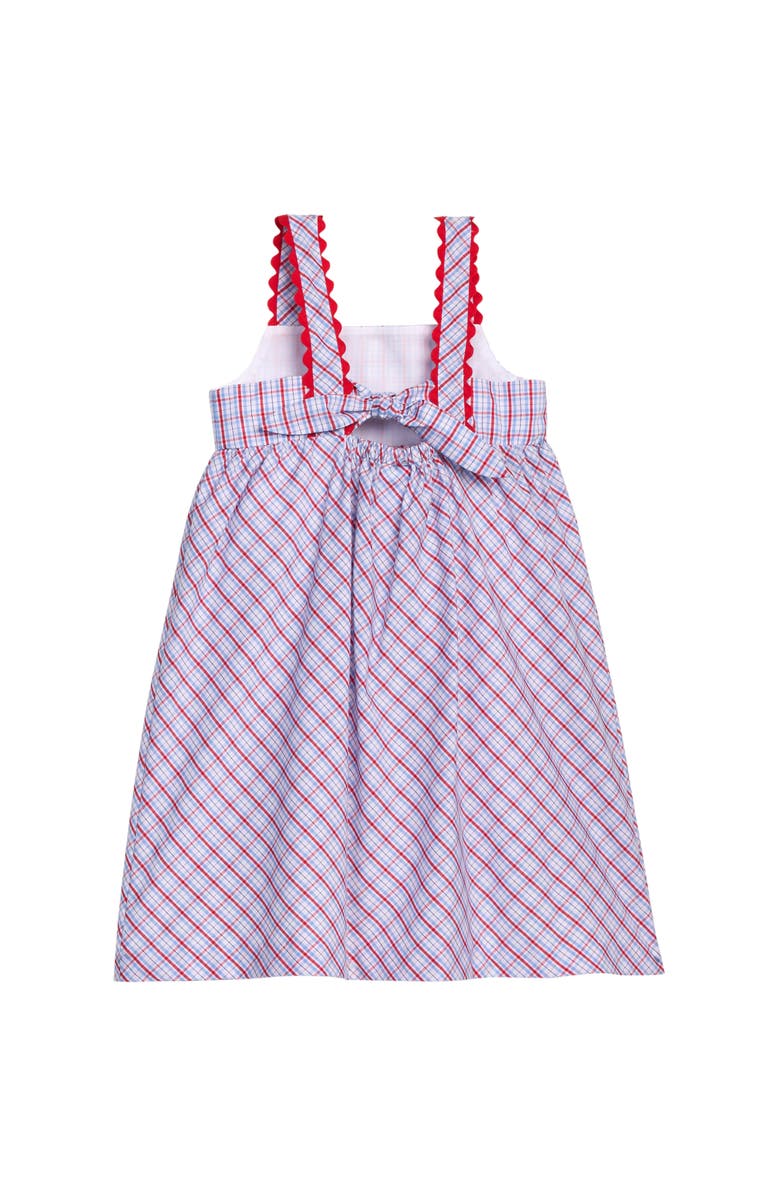 Little English Kids' Evie Dress Blend, Alternate, color, Patriotic Plaid