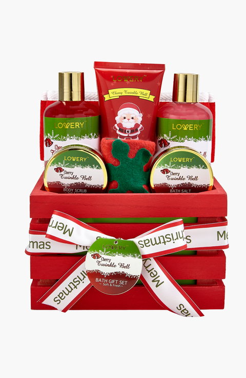 Cherry Twinkle Bell Home Spa Set