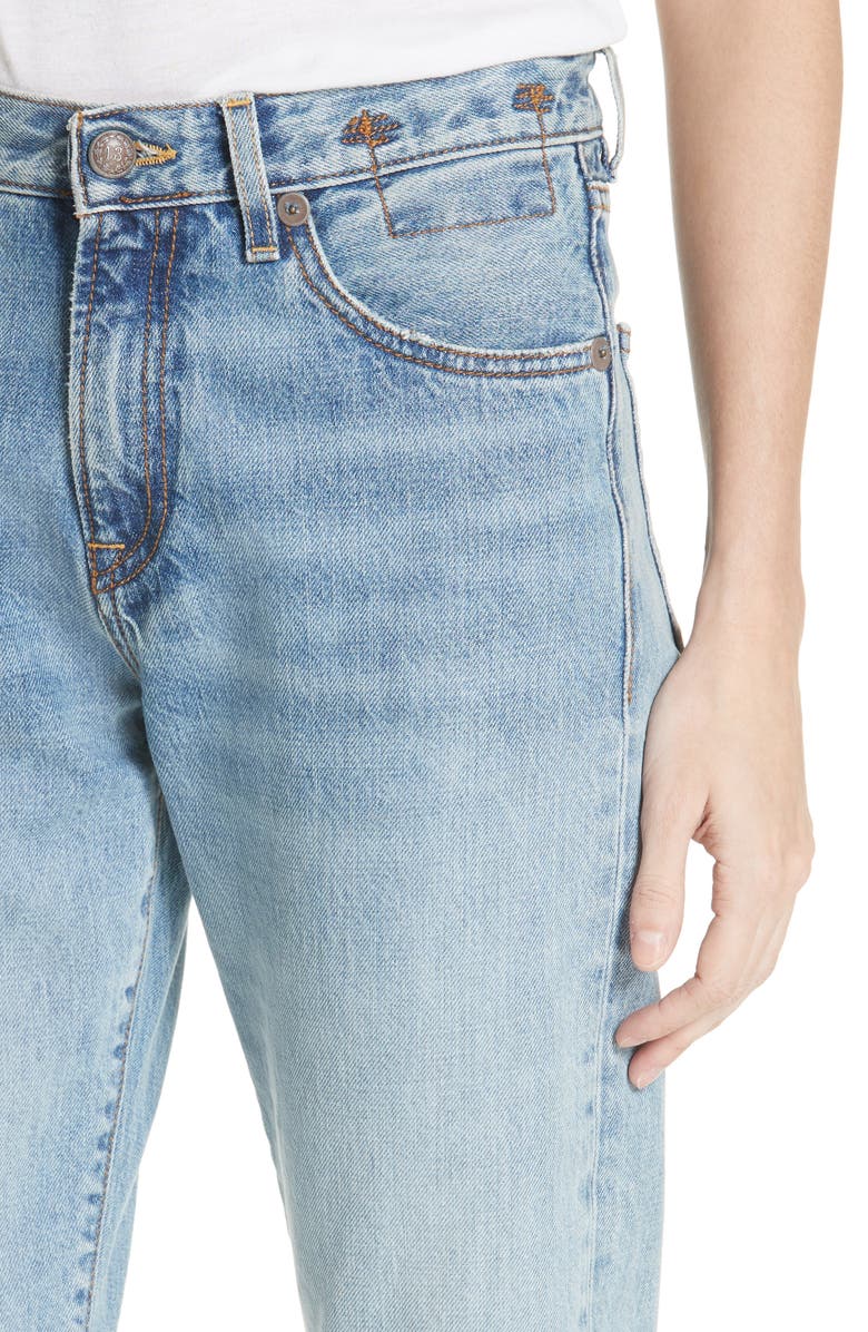 R13 Milf Straight Leg Jeans, Alternate, color, 