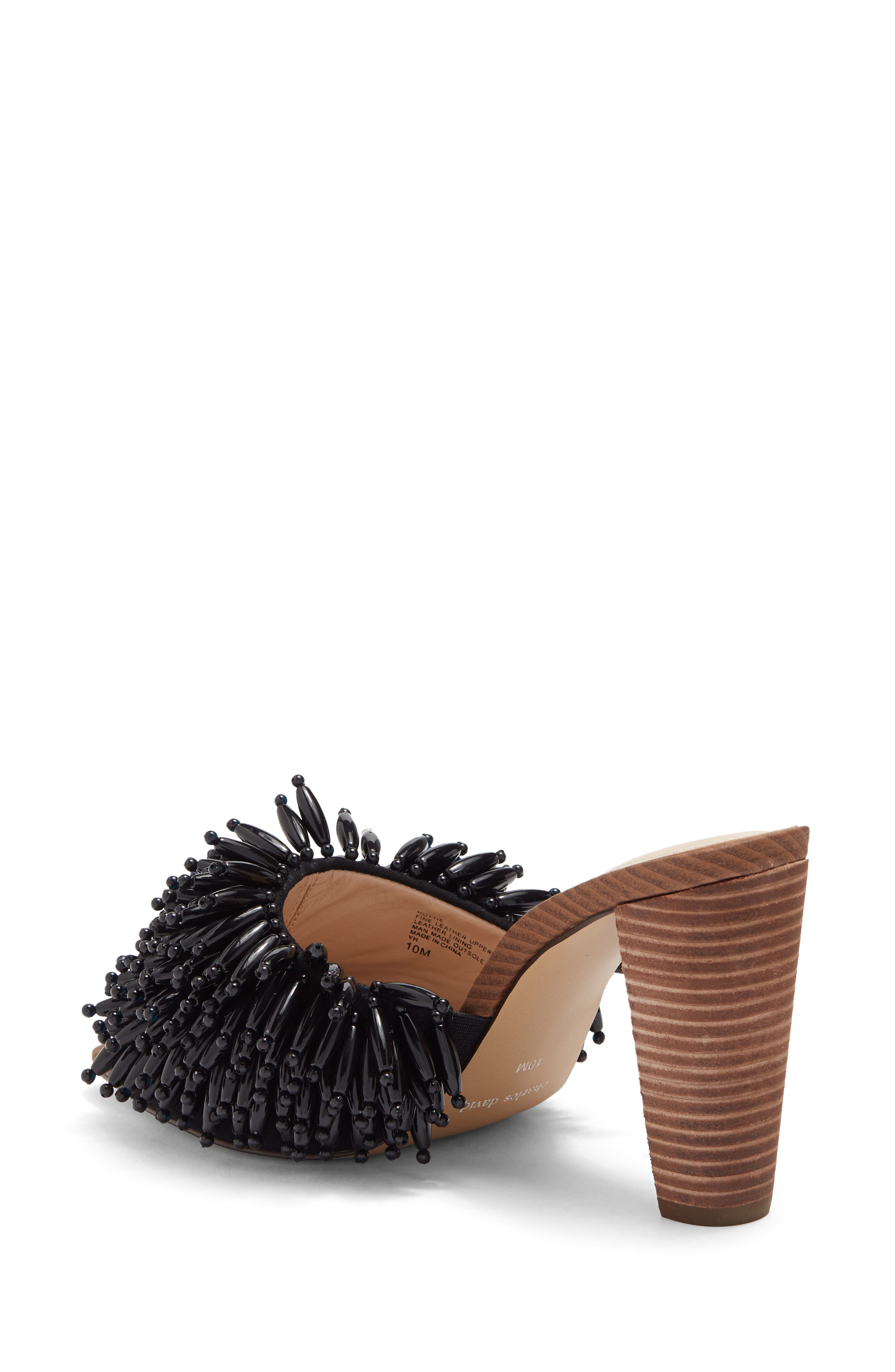 Charles David Hottie Beaded Mule Sandal, Alternate, color, 